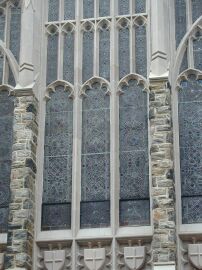 photo of the detail of the abyssinian baptist church