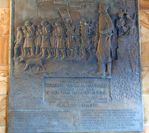 photo 2 plaque from the  armory