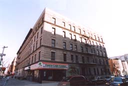 Large-scale picture of vacant buildings